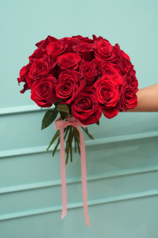 All Rose Cluster Bouquet